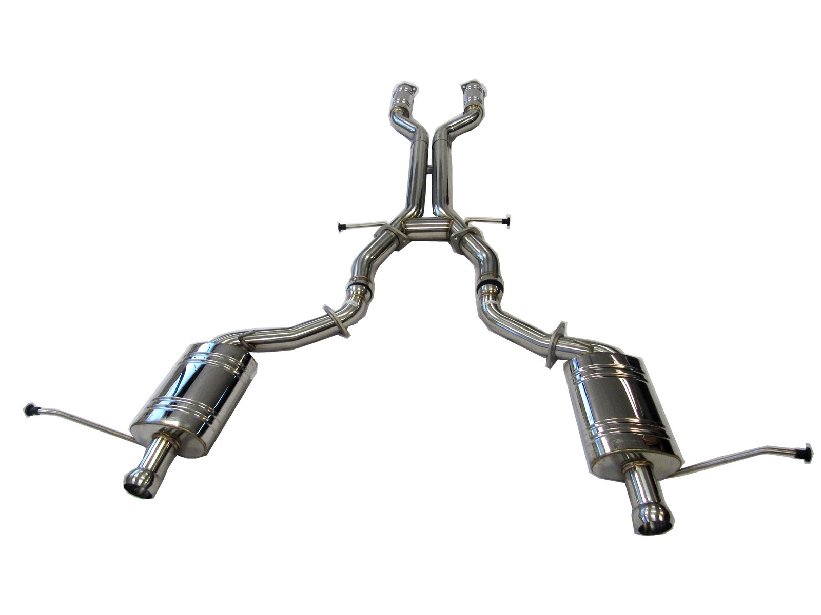 OBX Stainless Catback Exhaust 12-21 Jeep Grand Cherokee Trackhawk SRT