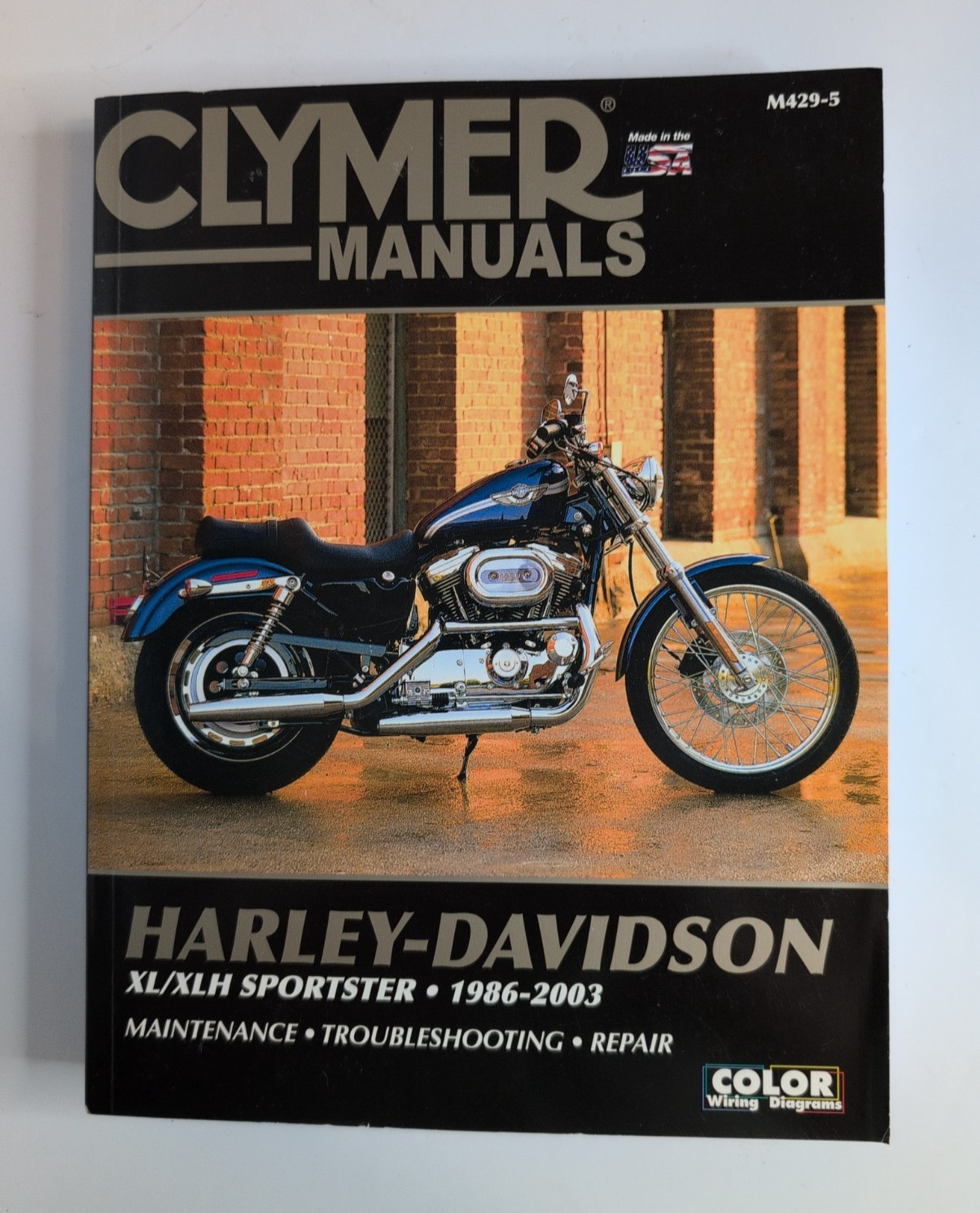 NEW Harley XL XLH Sportster 1986-2003 Clymer Repair Service Shop Manual M429-5