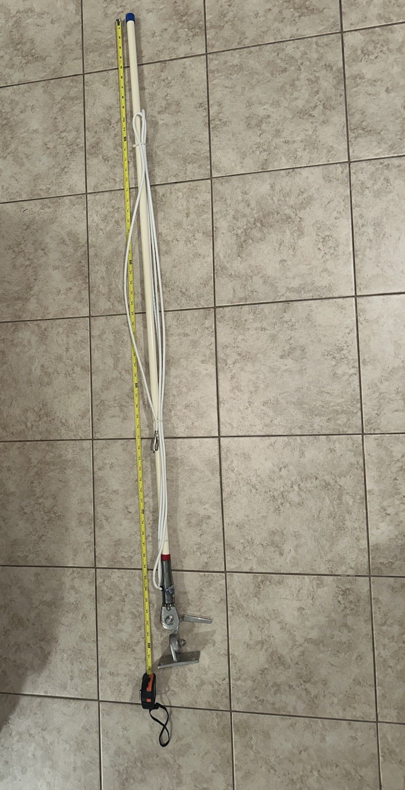 Commander Technologies VHF 4-6 Marine Antenna 4.5ft NEW Missing Box +20ft Cable