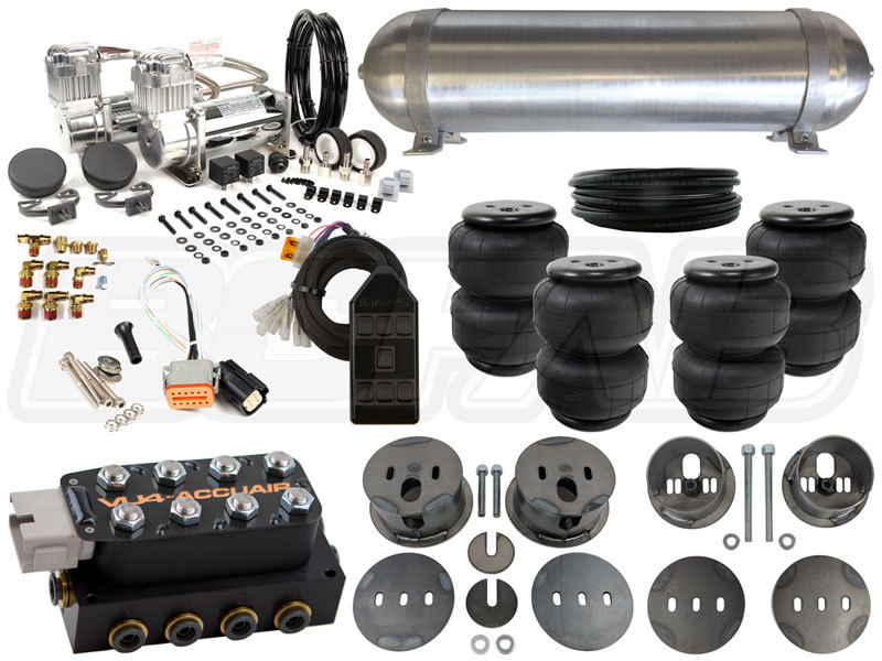 Complete Air Ride Suspension Kit - 1977-1984 Cadillac DeVille LEVEL 3 - 3/8\