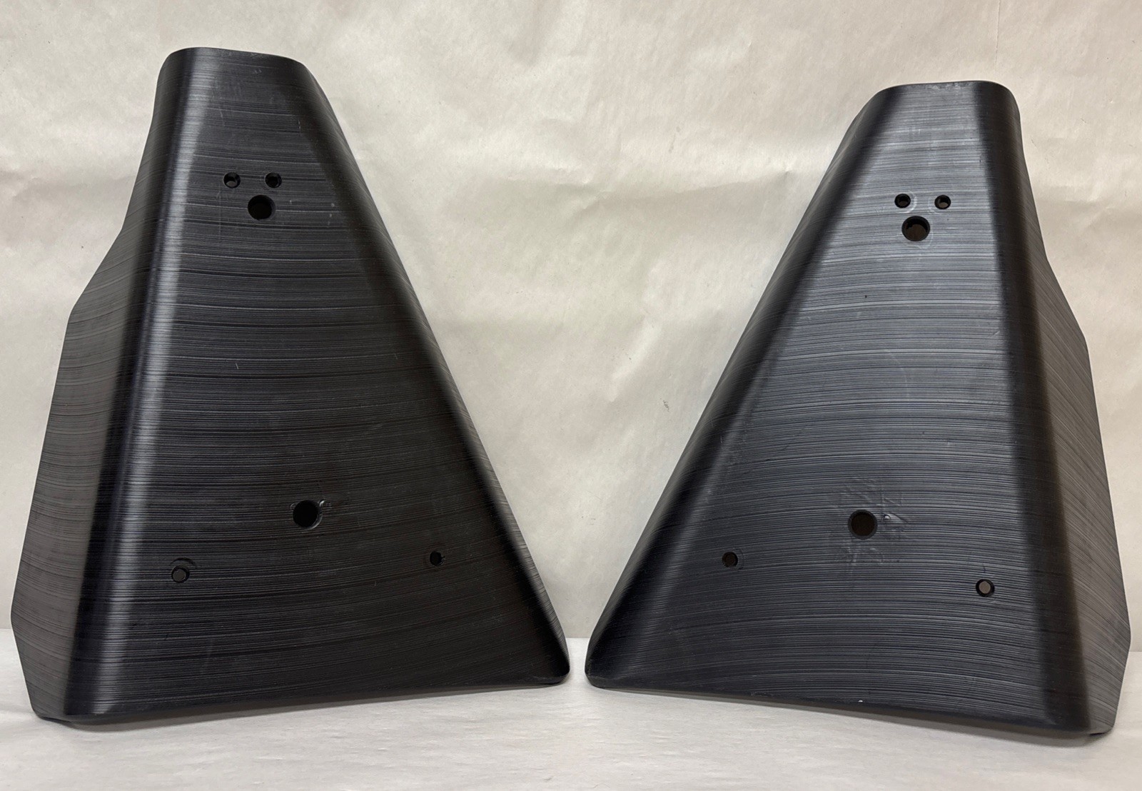 HCR Racing Polaris General 4 Front A-Arm Guards, Left & Right, BLK 16+ (2) #L776
