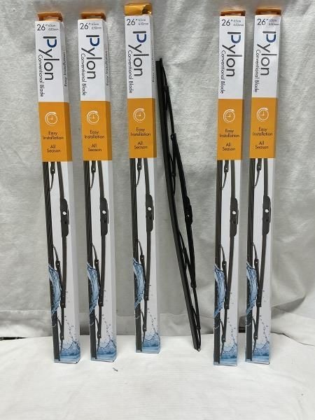Ten (10) NEW 26” PYLON Conventional Windshield Wiper Blades, #10001208-0521
