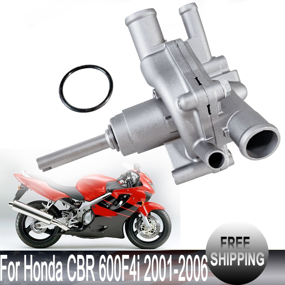 NEW Water Pump Assembly Fit For Honda CBR600F4i 2001-2006 19200-MBW-307