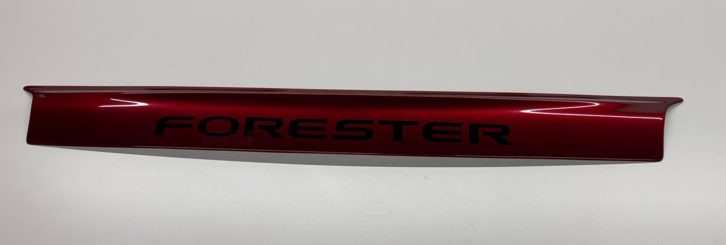 EXTREMELY RARE Factory Optional Subaru Forester STI SF5 USED Rear Hatch Garnish 
