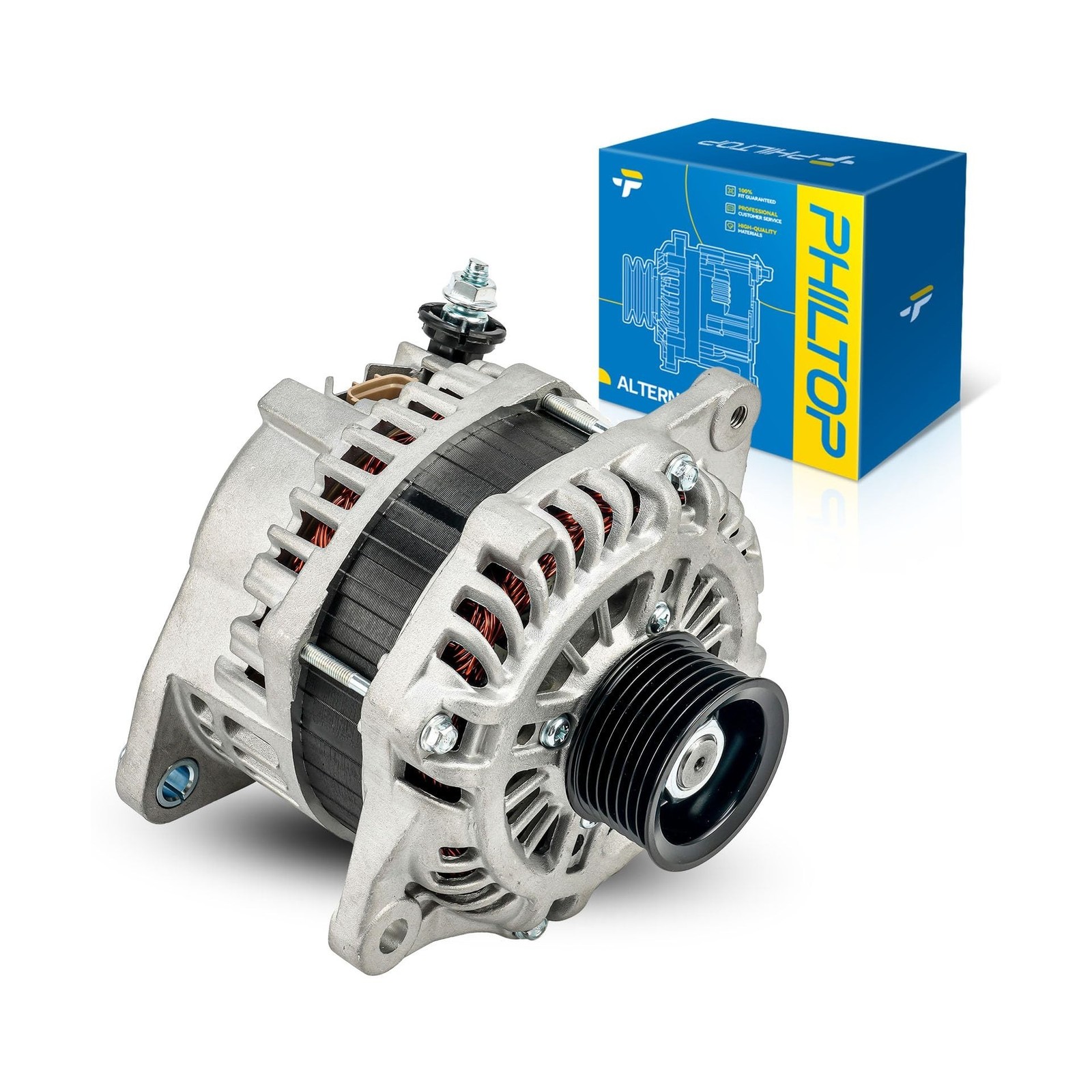 PHILTOP New 11557N Alternator Compatible with Maxima 2012-2014, 2017-2018