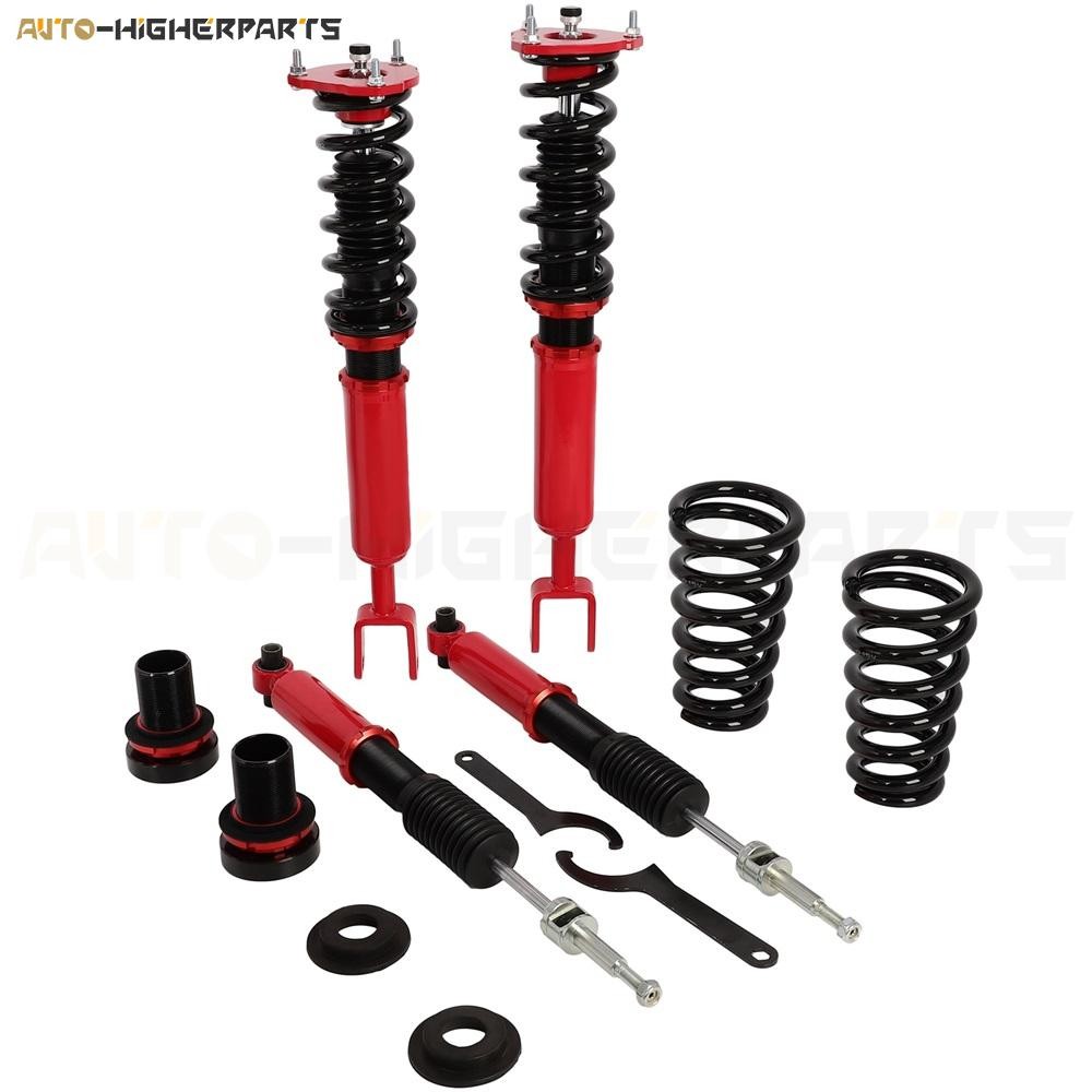 24 Level Damper Coilovers Struts Suspension Lowering Kit For 2007-2015 Jaguar XF