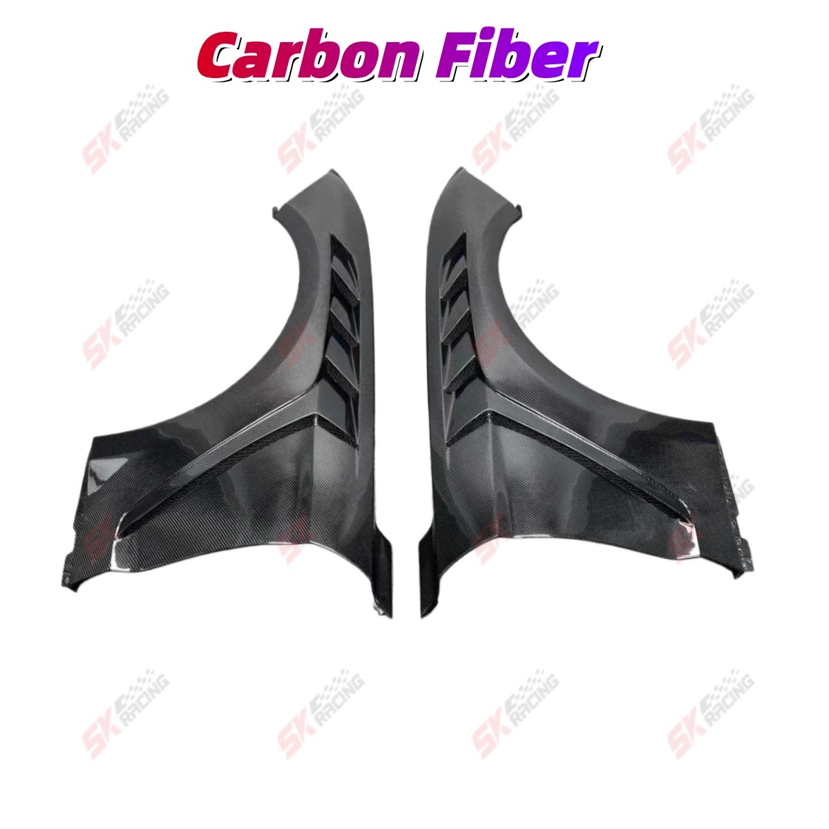 Fits Ford Mustang 18-23 Forged/Carbon Fiber/Half Carbon Front Side Vented Fender