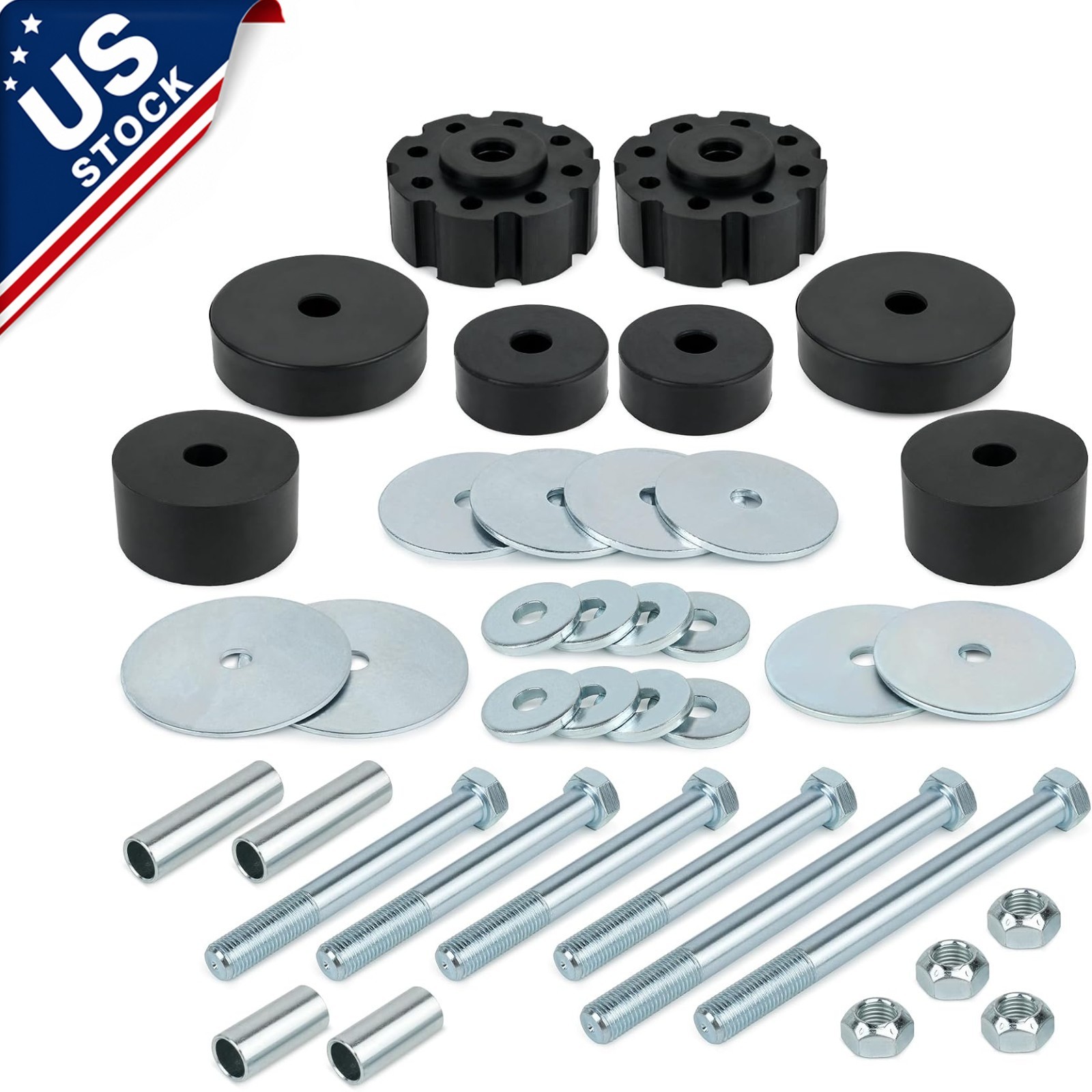 For 1967-72 Ford F100 F250 2WD Pickup Cab Body Mount Bushing Kit C7TZ-5400-S Set