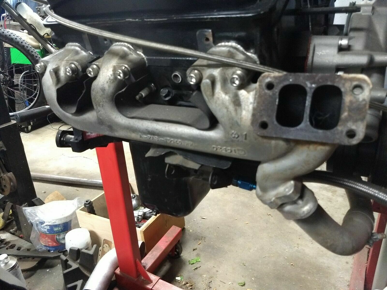 Typhoon Syclone T3 Cast 4.3 4.3L FOR GMC Chevy Exhaust Manifold pass. side