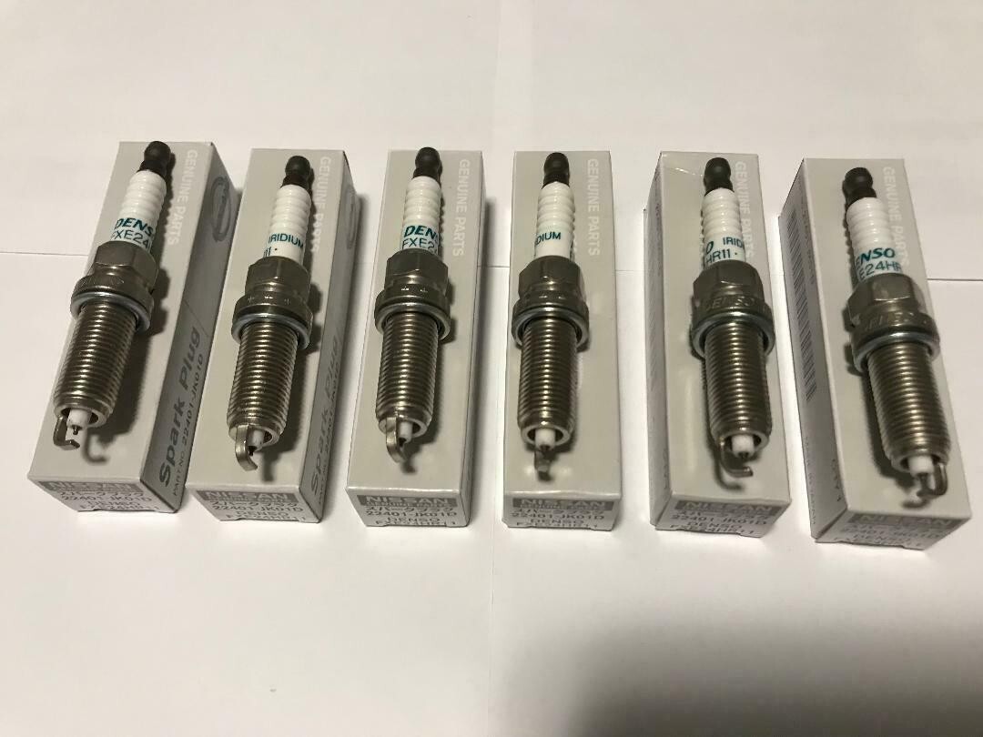 6pc NEW OEM Spark Plugs FOR  NISSAN INFINITI 22401-JK01D FXE24HR11 3457