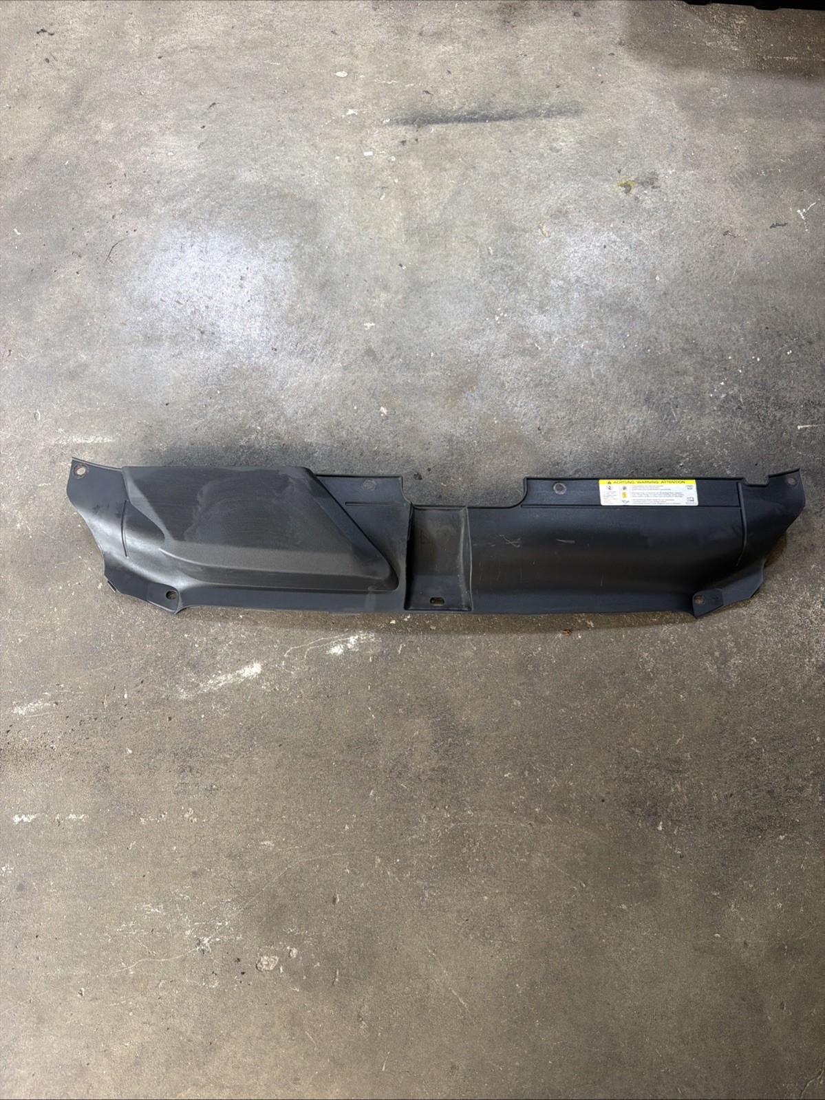 2008-2018 AUDI S5 A5 RS5 FRONT BUMPER SLAM PANEL TOP COVER 8T0807081F OEM