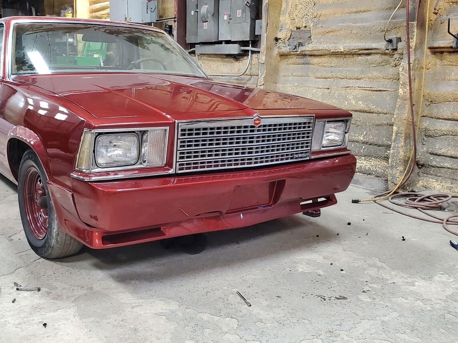 FOR 1978-1987 CHEVY MALIBU FRONT LOWER DIFFUSER DAM (FIBERGLASS)