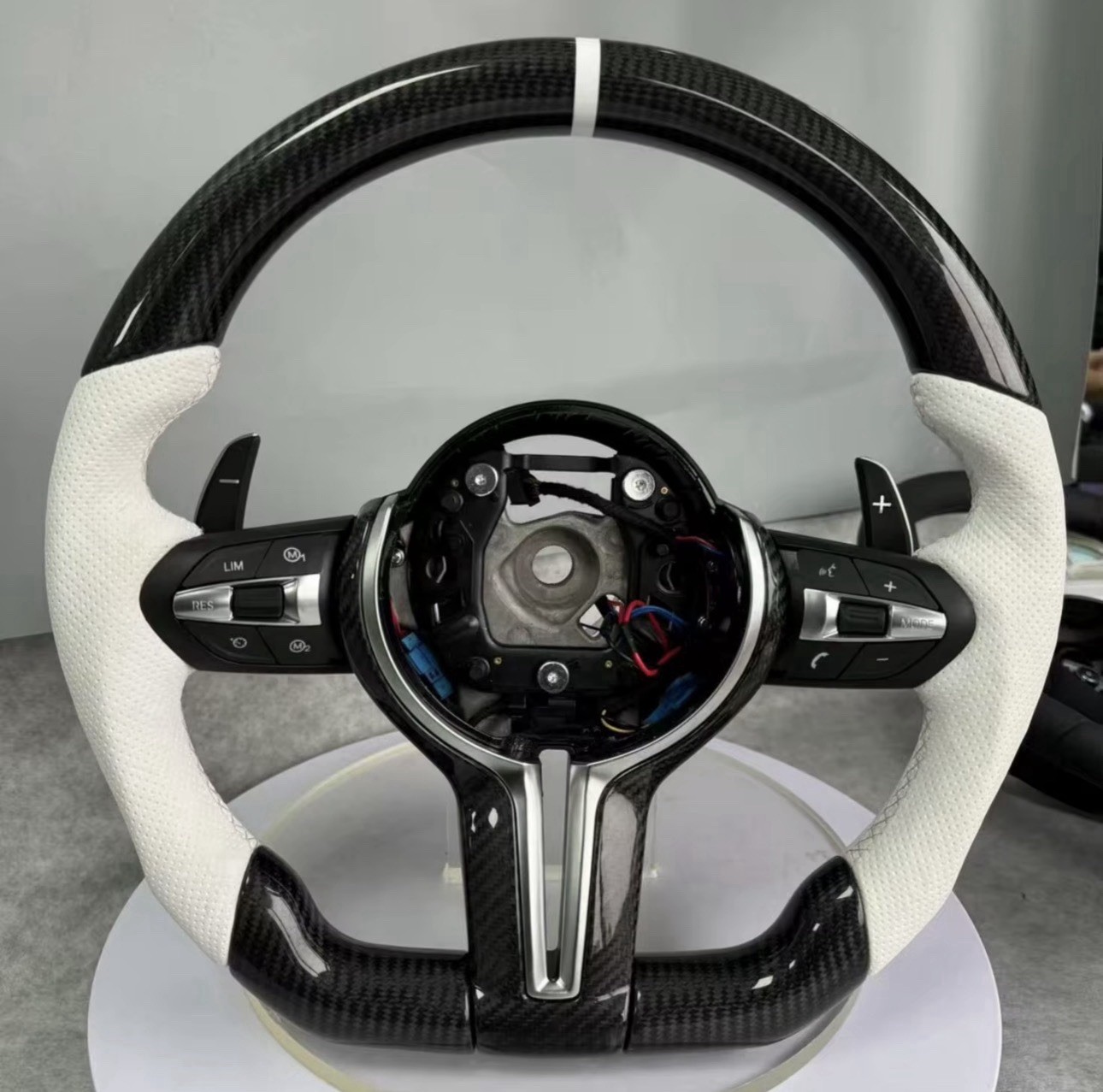 BMW Carbon Fiber Steering Wheel F36 F30 F10 F15 F20 F22 F25 F32 M3 M5 E46 E60