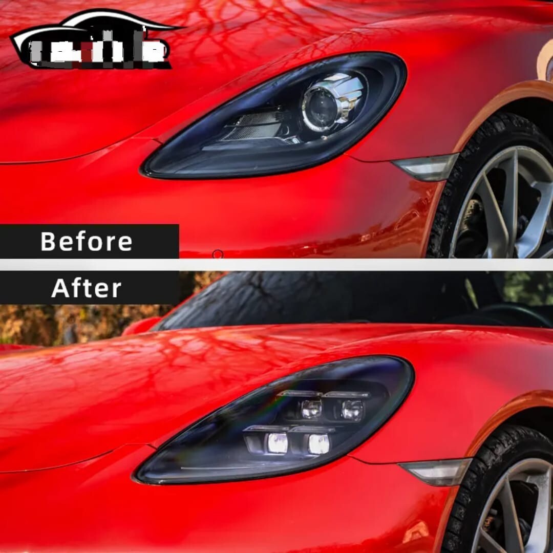 2016-23 Porsche Cayman Boxster 718 982 upgrade LED Headlights High Quality