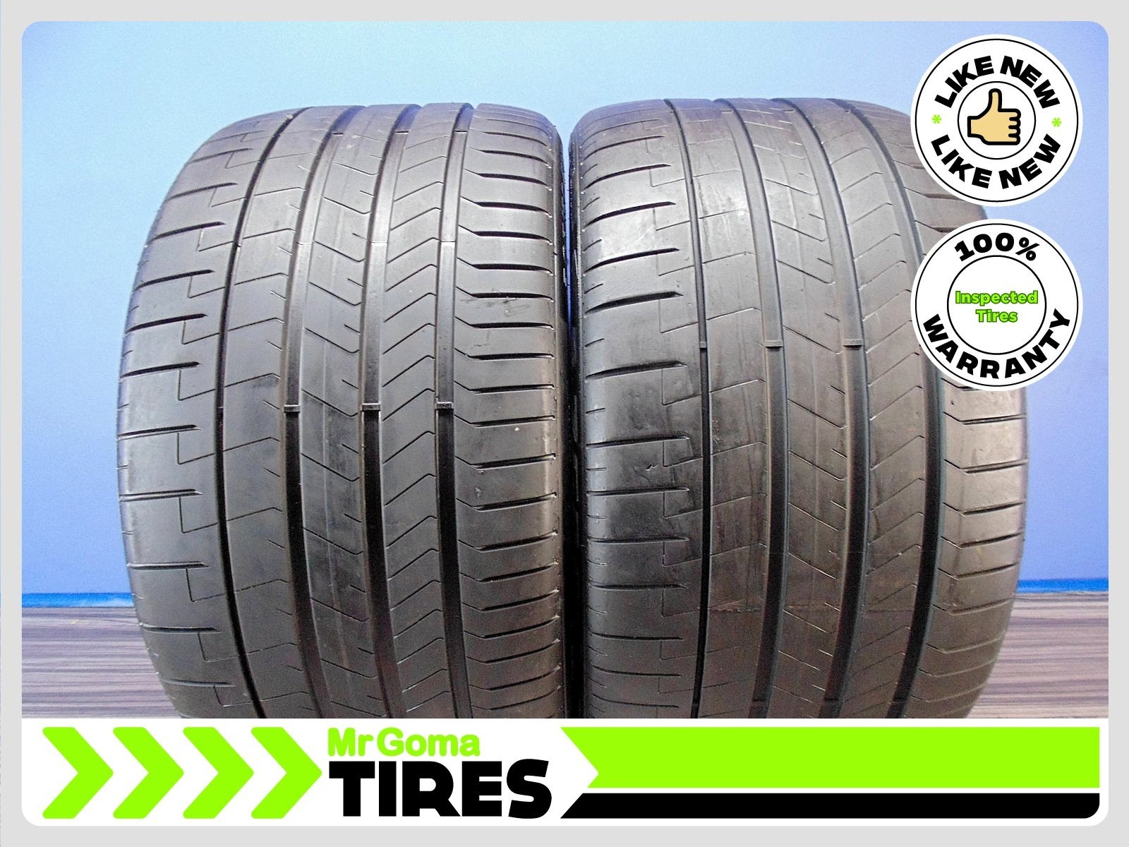 2 Pirelli P Zero PZ4 NF0 XL 305/30ZR21 Used Tires 7.3/32 Tread Pzero 3053021 2 Pirelli P Zero PZ4 NF0 XL 305/30ZR21 Used Tires 7.3/32 Tread Pzero 3053021
