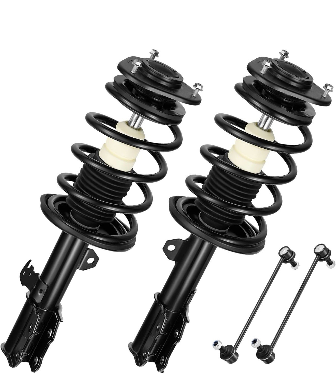 BDFHYK 2PCS Front Shock Absorbers and 2PCS Front Balance Bar Absorber kit
