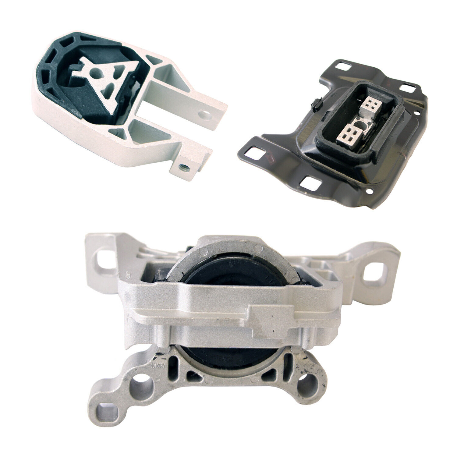 3pc Engine Mount Set for 13-16 Ford Escape 1.5L Automatic - Motor Mount Kit