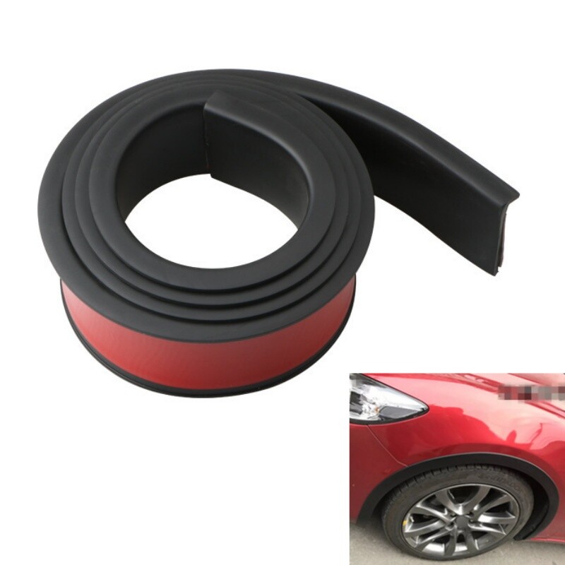 9.8Ft Car Universal Fender Flares Wheel Protector Extension Rubber Moulding Trim