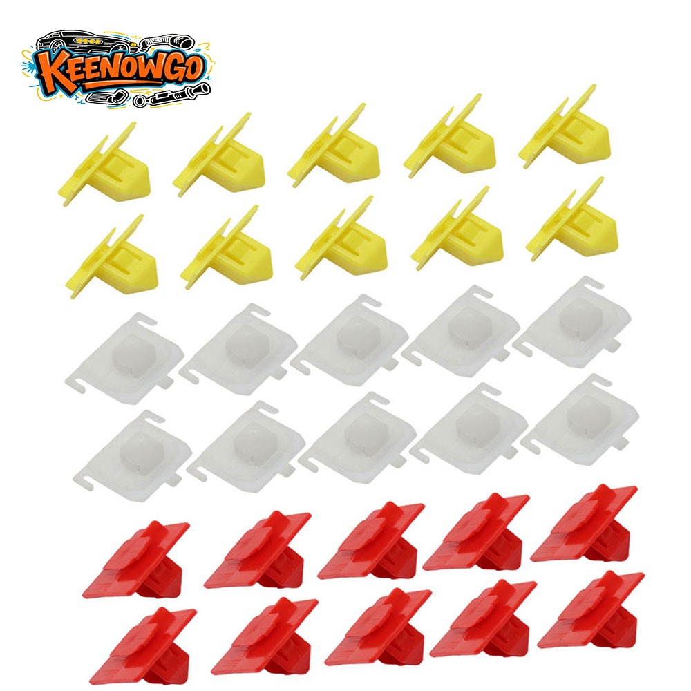 New 30Pcs Nylon Rocker Moulding Clip Bundle Kit For Toyota Land Cruiser 1998-07