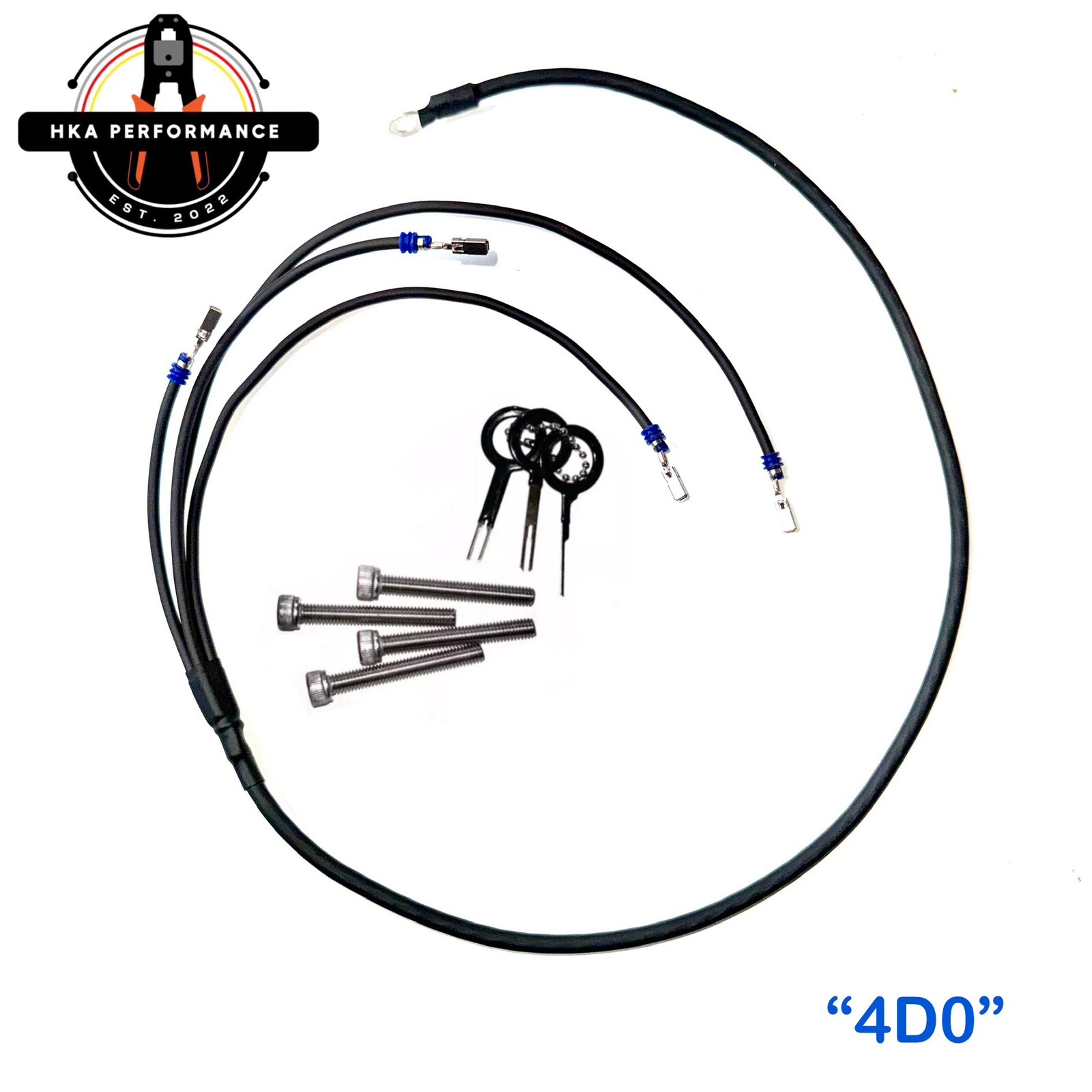 VW AUDI MQB EVO4 COIL GROUND KIT CGK “4D0” Fits Mk7, Mk7.5 & Mk8