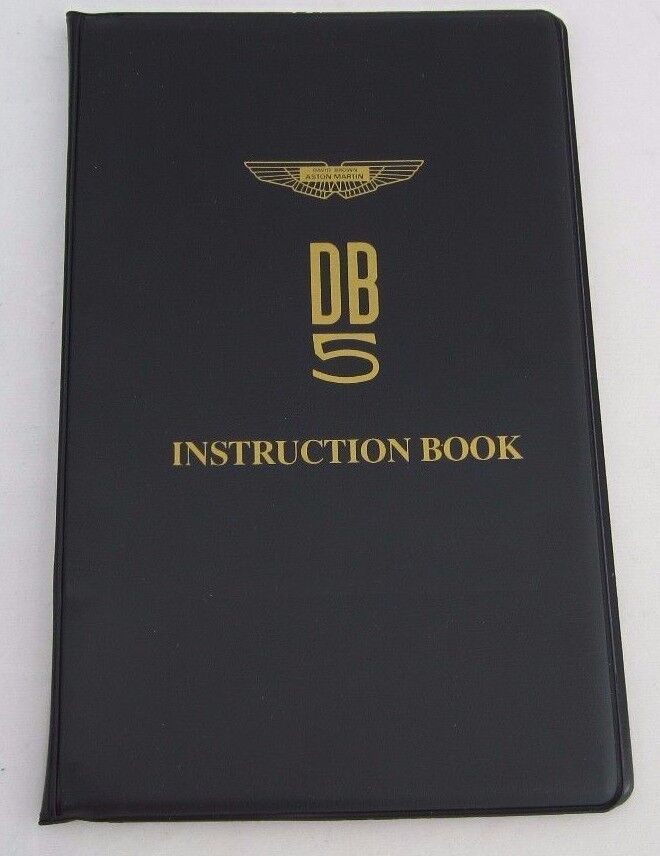 Aston Martin DB5 Instruction/Handbook