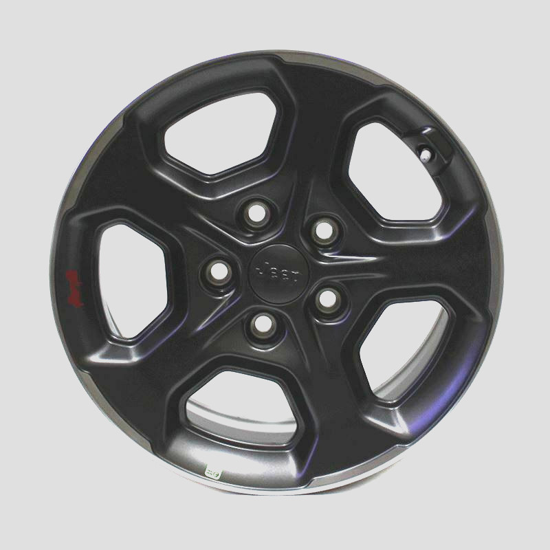 17x7.5 JEEP GLADIATOR 2020 2021 2022 2023 OEM 9236 CHARCOAL WHEEL 5 SPOKE 5X127