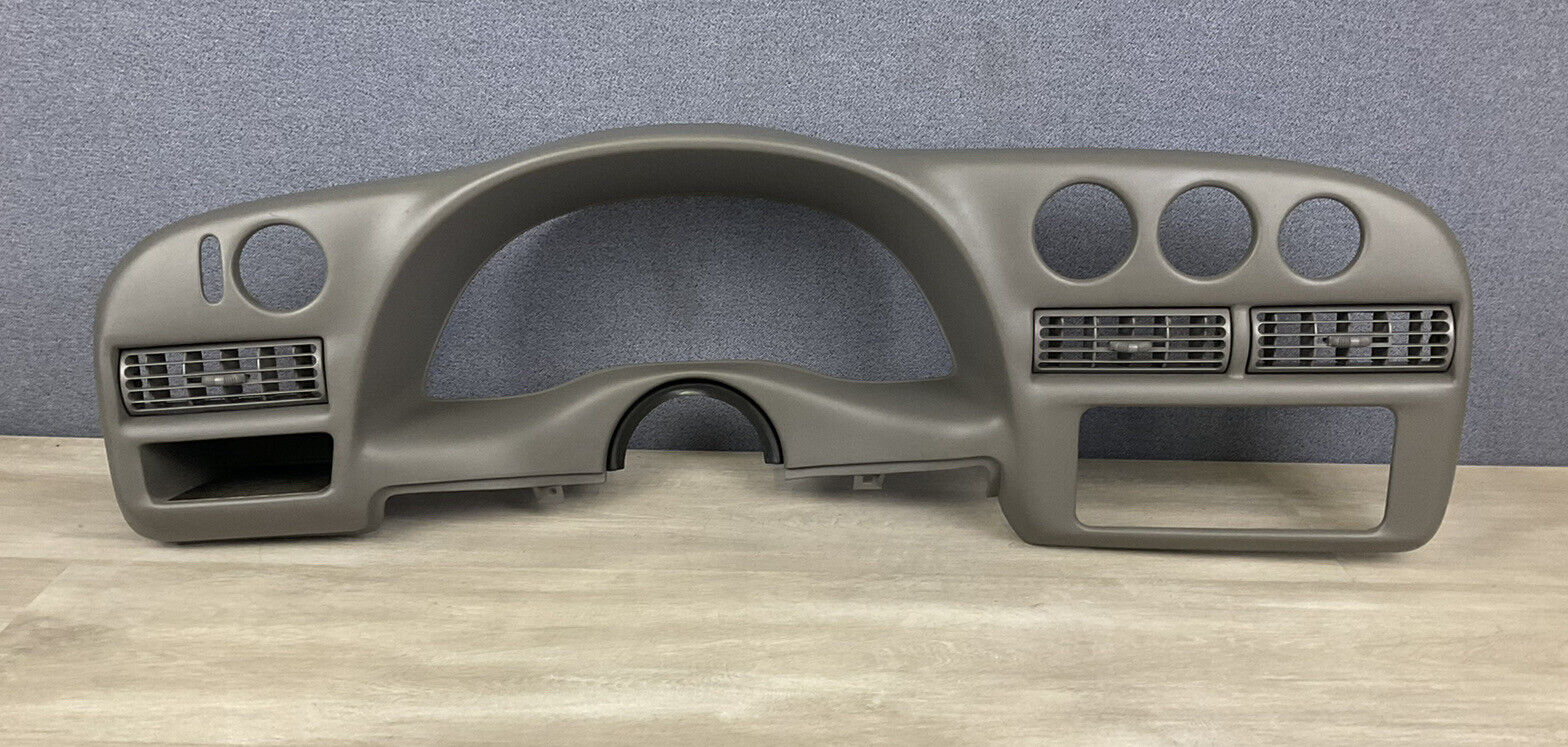 ⭐️1995-1999 Chevy Monte Carlo Lumina Radio Speedometer Dash Trim Bezel. Gray OEM