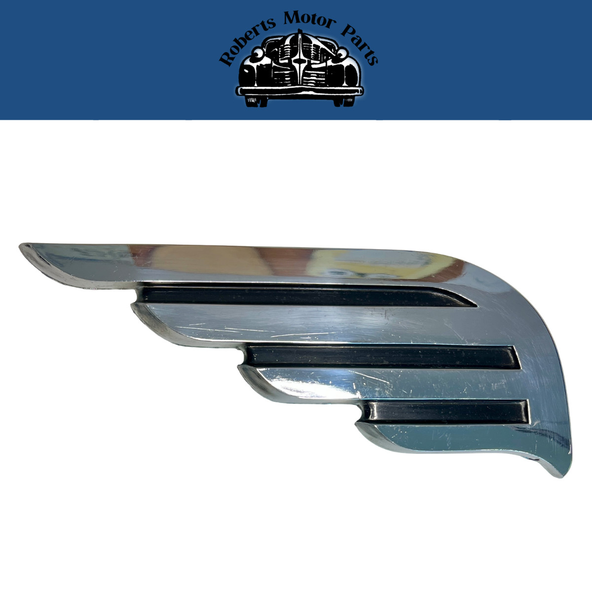 New Old Stock Right Radiator Base Ornament for 1938 Dodge Models Mopar #768981 New Old Stock Right Radiator Base Ornament for 1938 Dodge Models Mopar #768981