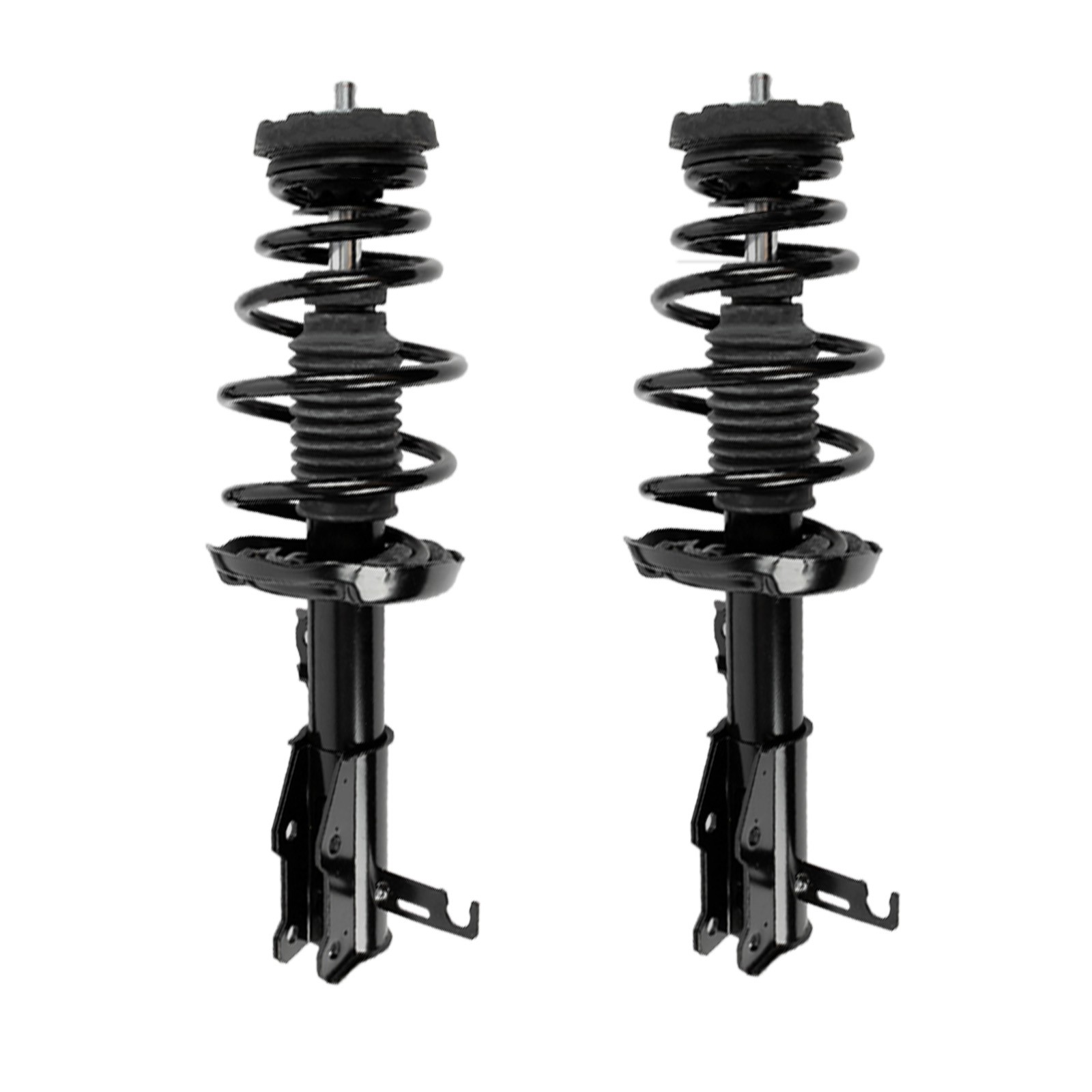 Front Pair Complete Shocks Struts w/Coil Spring For 2013-2014 Chevrolet Malibu