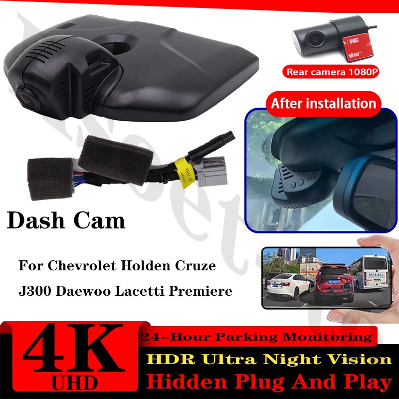 4K DVR Dash Cam Camera For Chevrolet Holden Cruze J300 Daewoo Lacetti Premiere