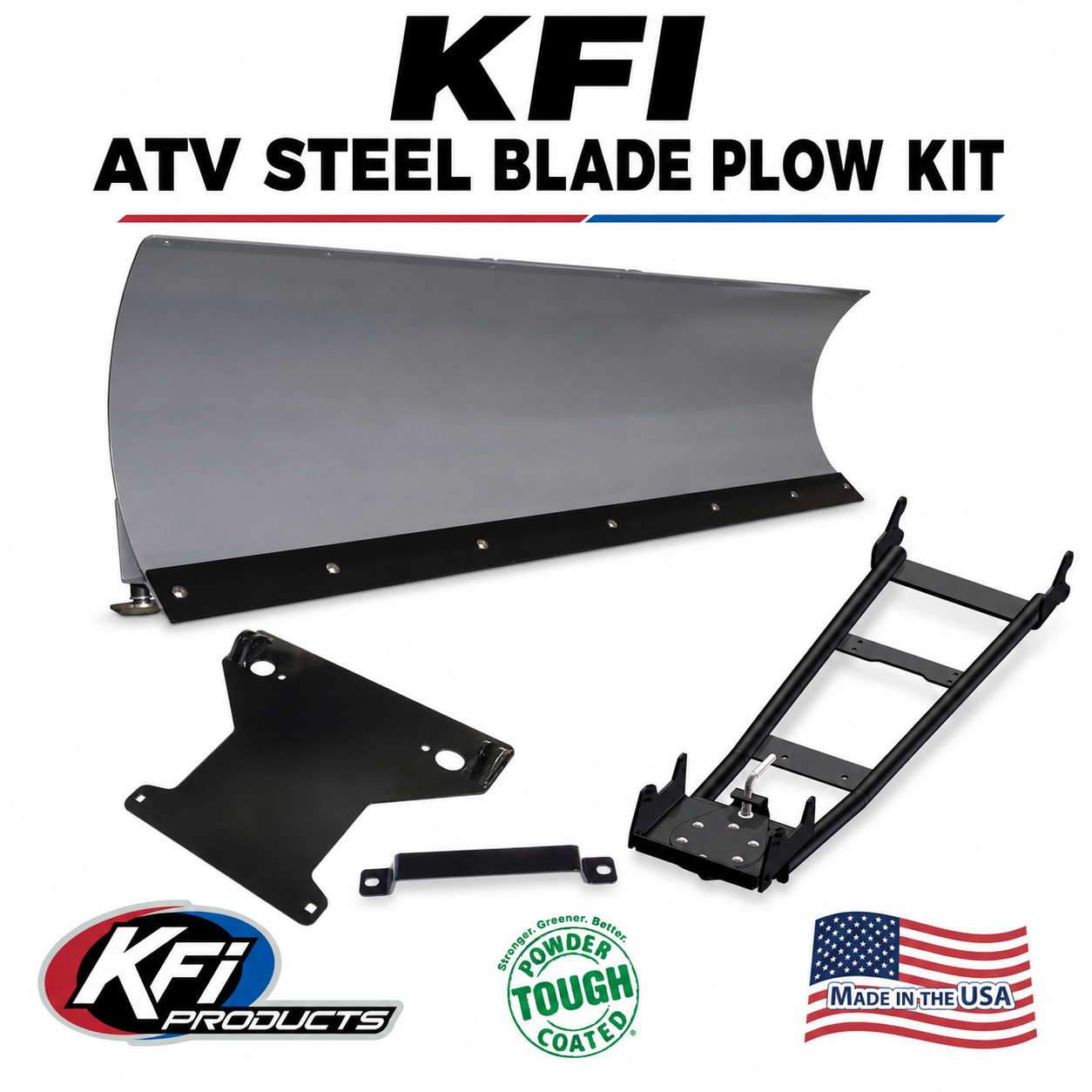 KFI SNOW PLOW KIT \'09-26 SUZUKI 500 King Quad AXI - 54\