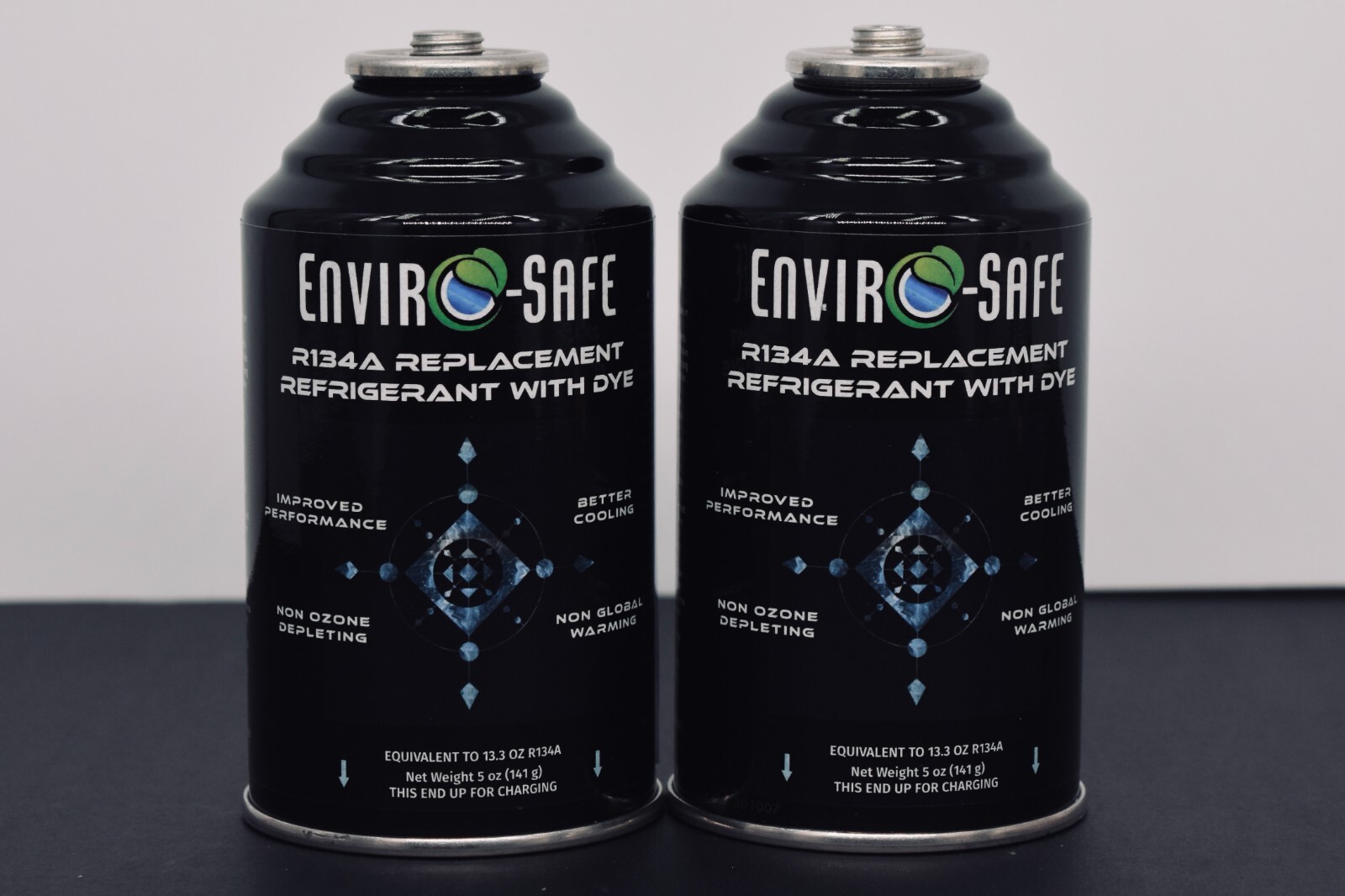 R134a Replacement Refrigerant with dye-2 CANS