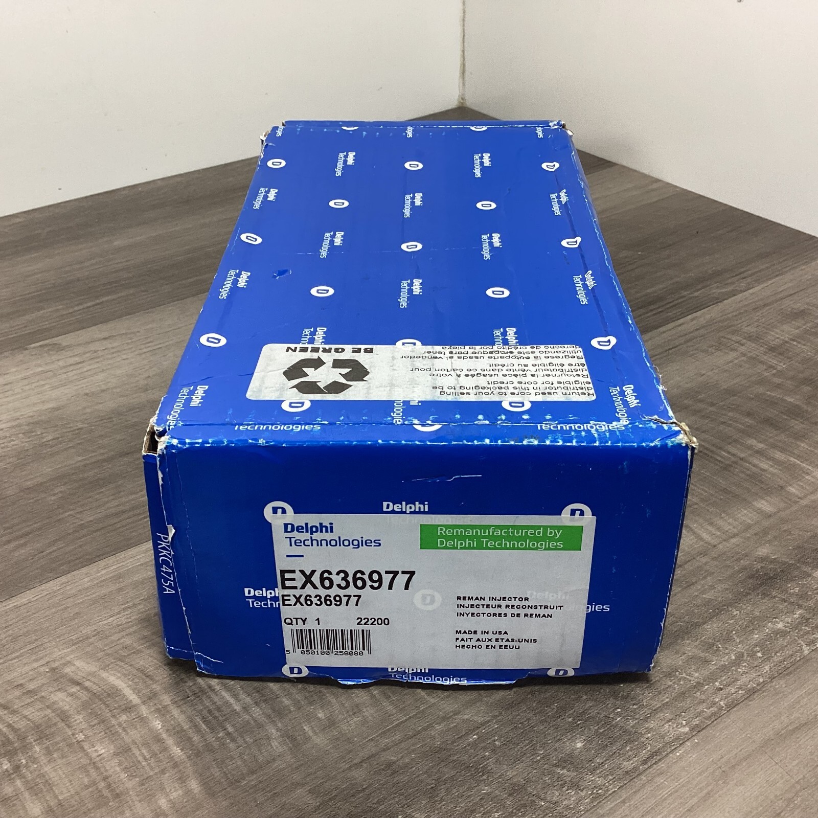 Delphi EX636977 Fuel Injector - Remanufactured by Delphi - Still Wrapped Up