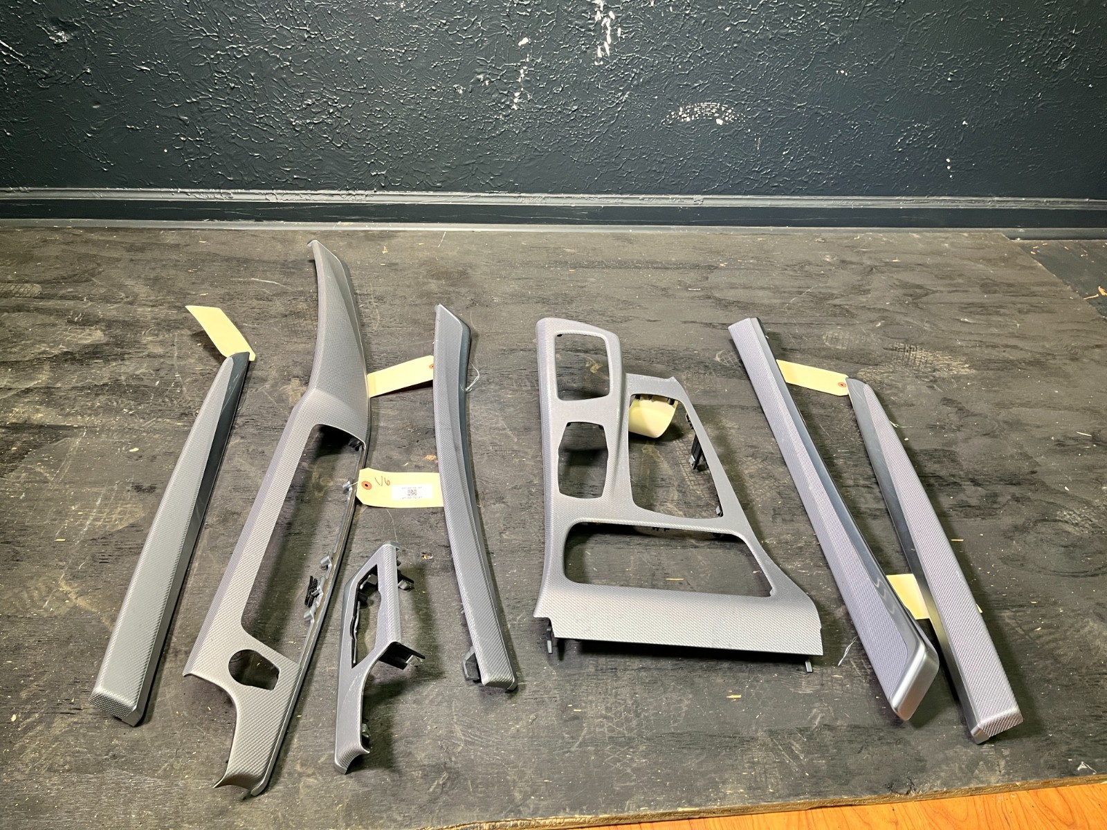 2010-2017 BMW F10 528i 535i & D FRONT REAR DOOR DASH SILVER INTERIOR TRIM SET 2010-2017 BMW F10 528i 535i & D FRONT REAR DOOR DASH SILVER INTERIOR TRIM SET