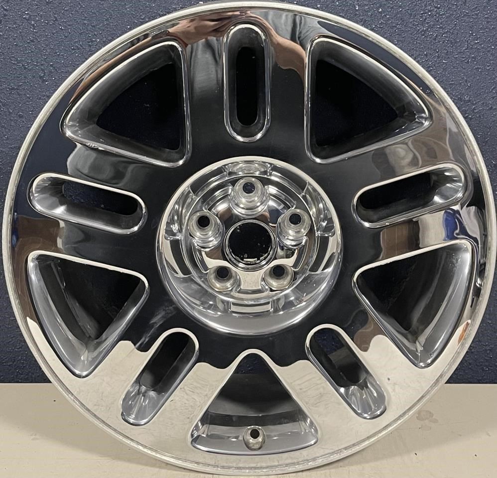 DODGE NITRO 07-11 WHEEL RIM 20x7.5 5 DOUBLE SPOKE CHROME CLAD 1BK47TRMAB 2304