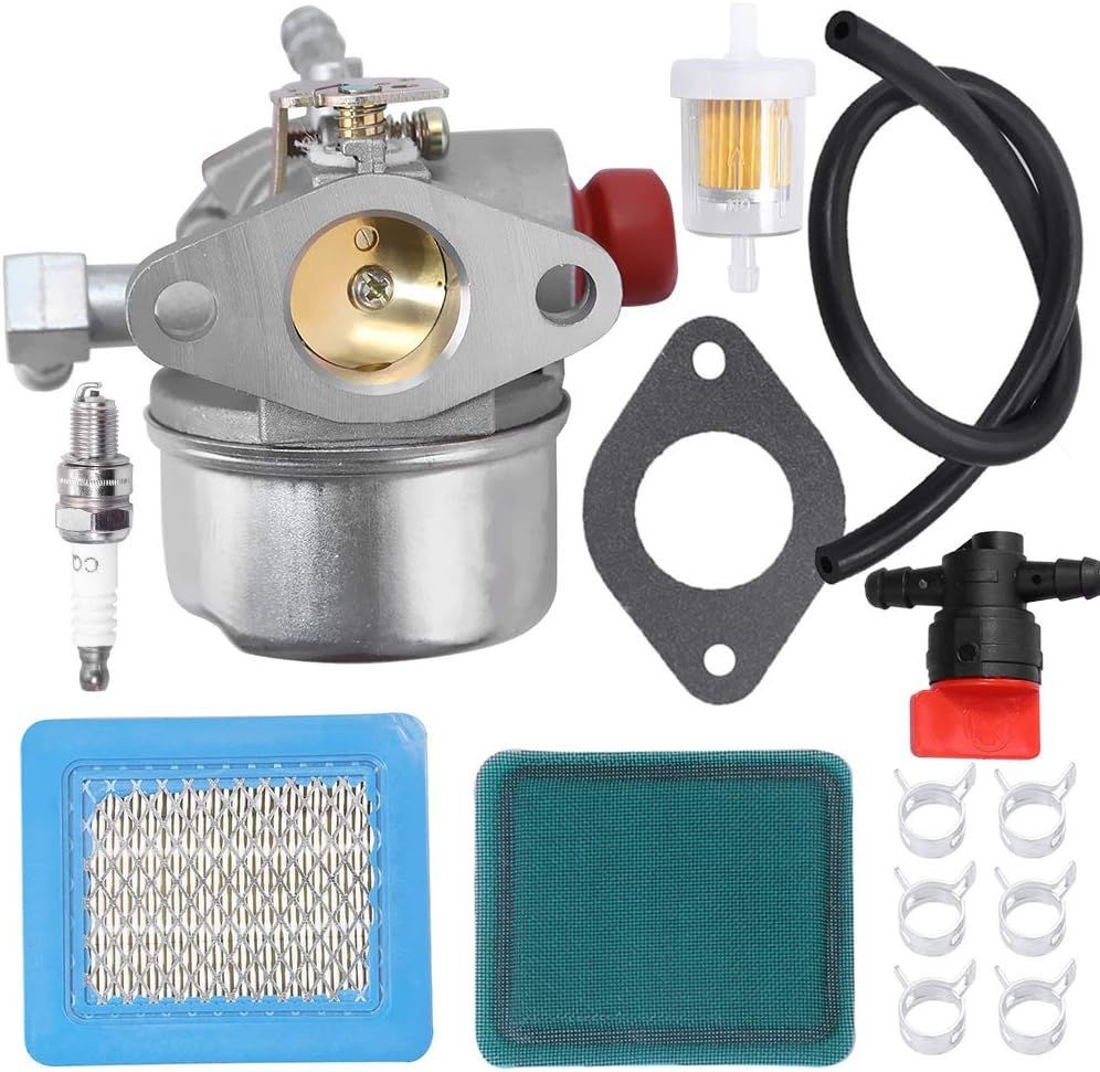 640025 Carburetor for Tecumseh 6HP 5.5HP OHH55 OHH60 with Tune Up Kit