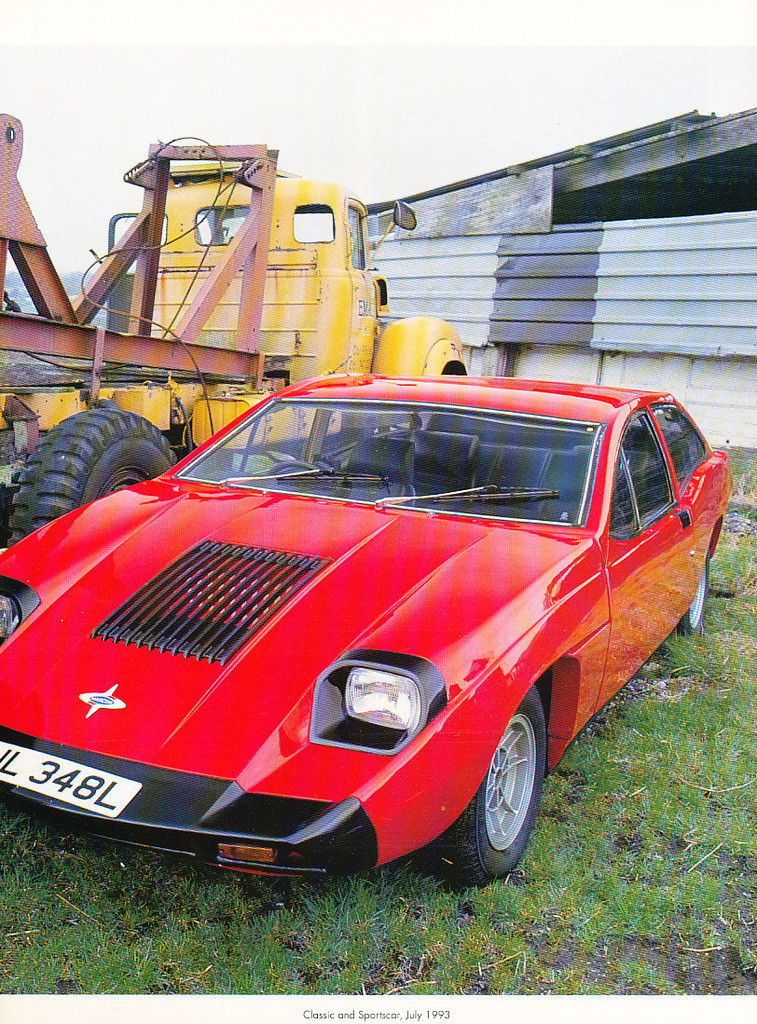 Marcos Mantis - Car Original Print Article J212
