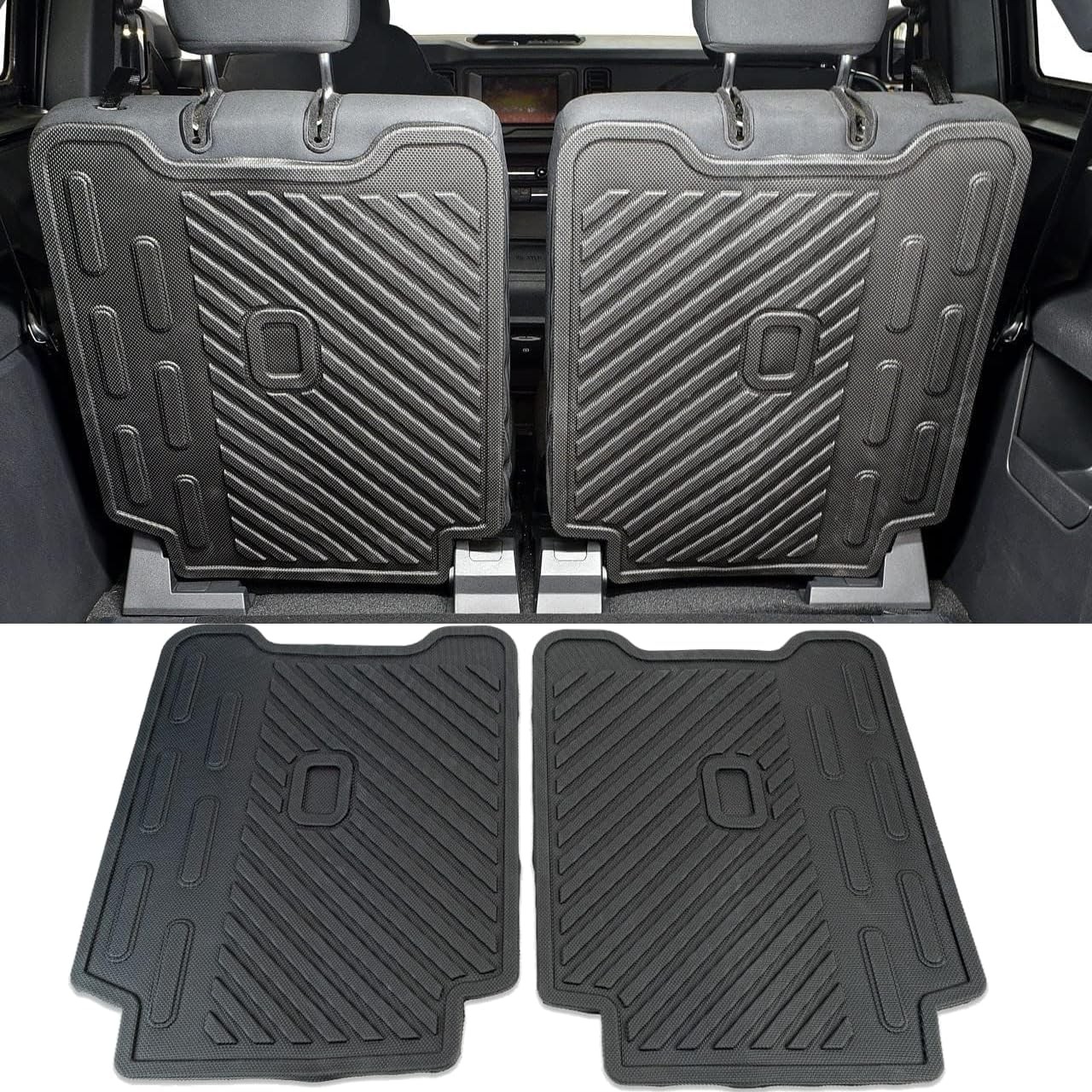 IAG I-Line Molded Rear Seat Protector Mat for Ford Bronco 2 Door 2021+