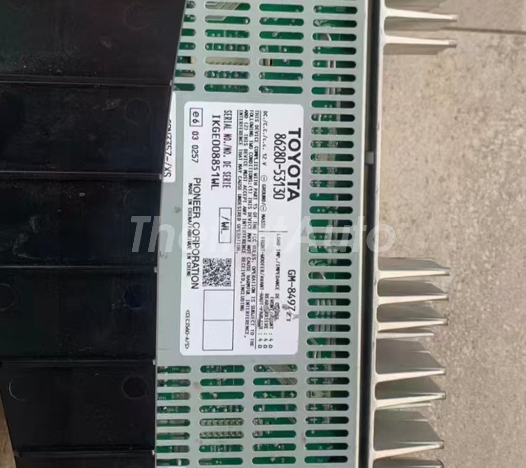 2010-2013 Lexus IS250C IS350C Used OEM Pioneer Stereo Amplifier 86280-53130 2010-2013 Lexus IS250C IS350C Used OEM Pioneer Stereo Amplifier 86280-53130