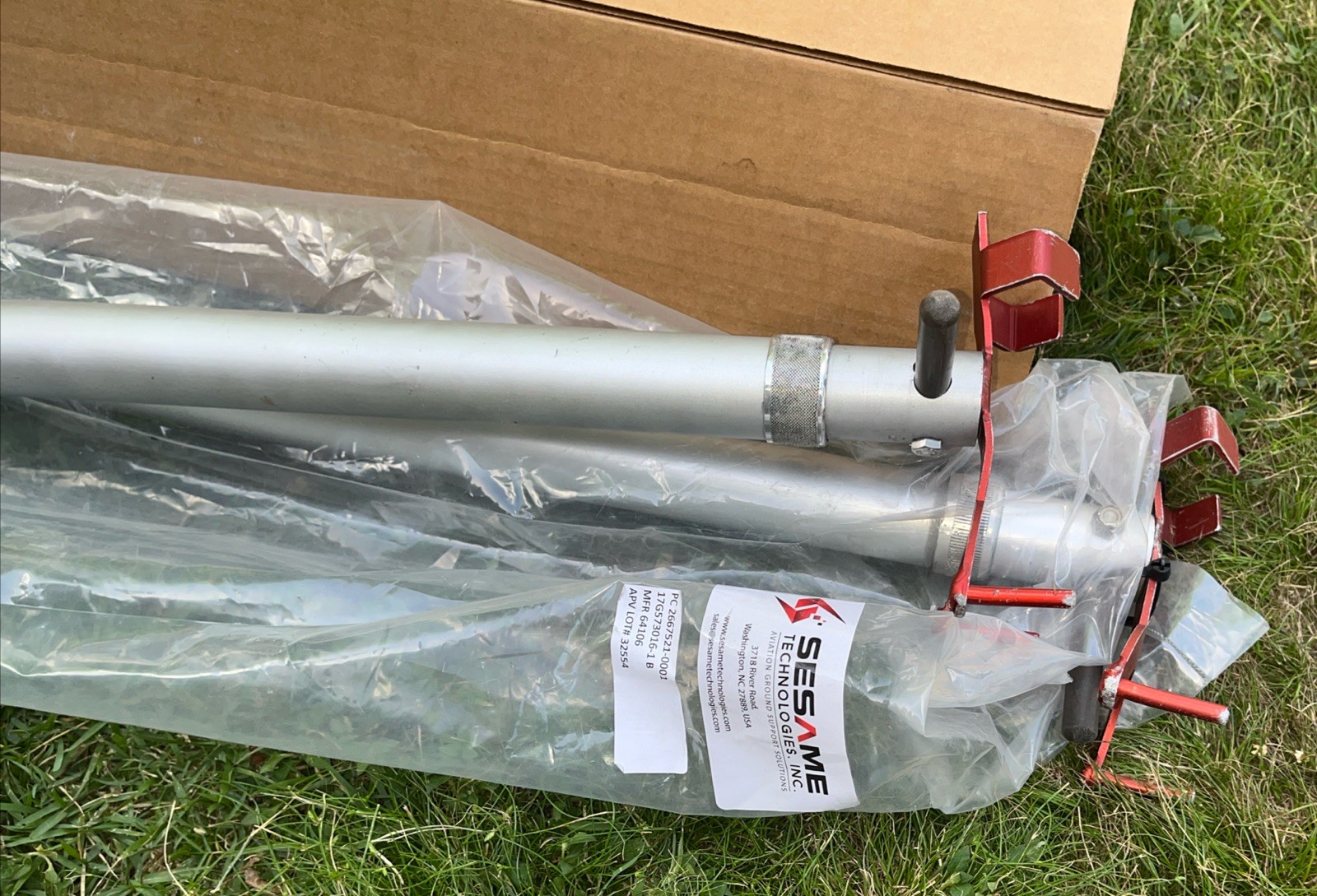 2 Sesame Technologies IP100 Aviation Pitot Probe Cover Installation Pole 80-152\