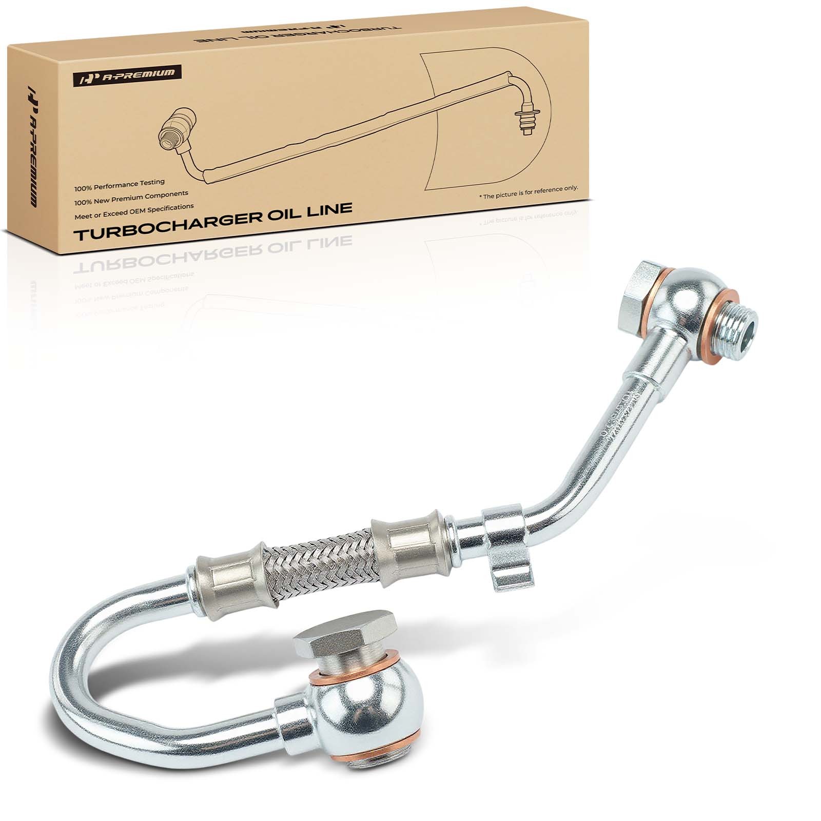 A-Premium Supply Turbocharger Coolant Line for Ram 1500 Jeep Grand Cherokee 3.0L