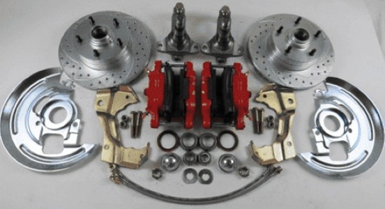 1964-72 A, F, X Body Camaro Nova Chevelle Front Disc Brake Kit 6472DBK1-DLX 1964-72 A, F, X Body Camaro Nova Chevelle Front Disc Brake Kit 6472DBK1-DLX