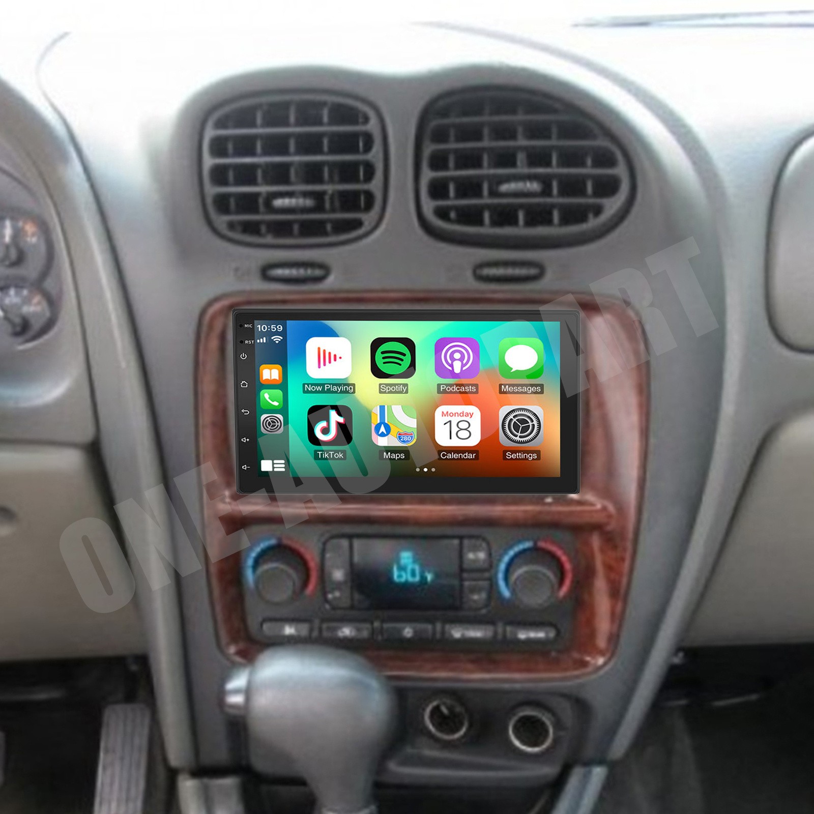 Android 15 Carplay For Oldsmobile Bravada 2002-2004 Car Stereo Radio GPS 2+64GB