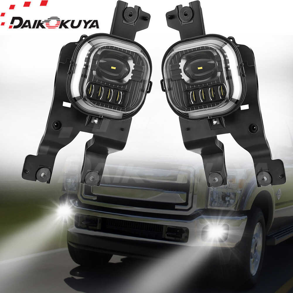 2008-2010 For Ford F-250 F-350 F-450 F-550 Super Duty LED Fog Lights Bumper Lamp