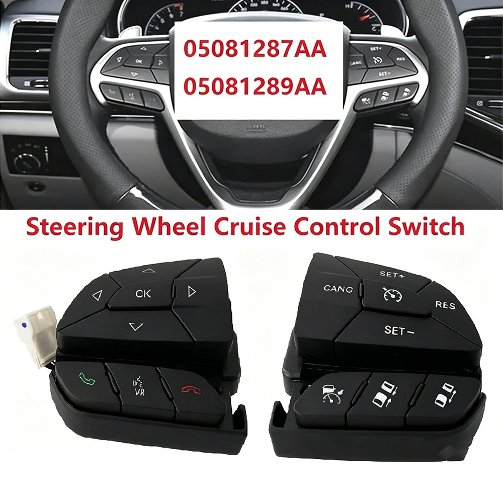 For Dodge Charger Challengee Steerwheel control Switch 05081289AA & 05081287AA
