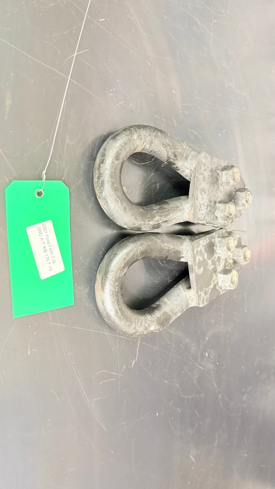Ford F-250 F-350 Tow Hooks Recovery Hooks YC35-17A35 OEM Pair