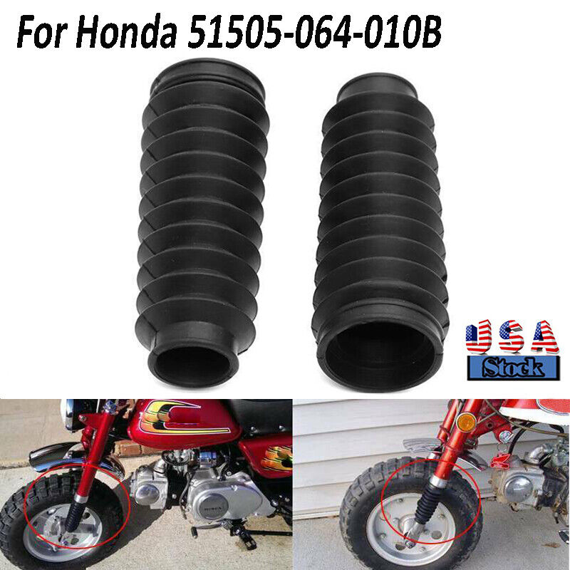 For Honda Z50A Mini Trail Fork Boots 1969-1978 CT70 CT70H Replace 51505-064-010B