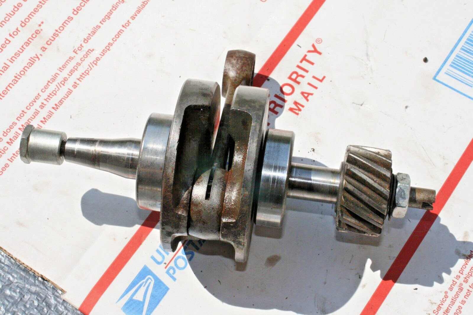 1968 Harley-Davidson AERMACCHI M-125 RAPIDO 125 C-189 OEM CRANK & ROD 1968 Harley-Davidson AERMACCHI M-125 RAPIDO 125 C-189 OEM CRANK & ROD