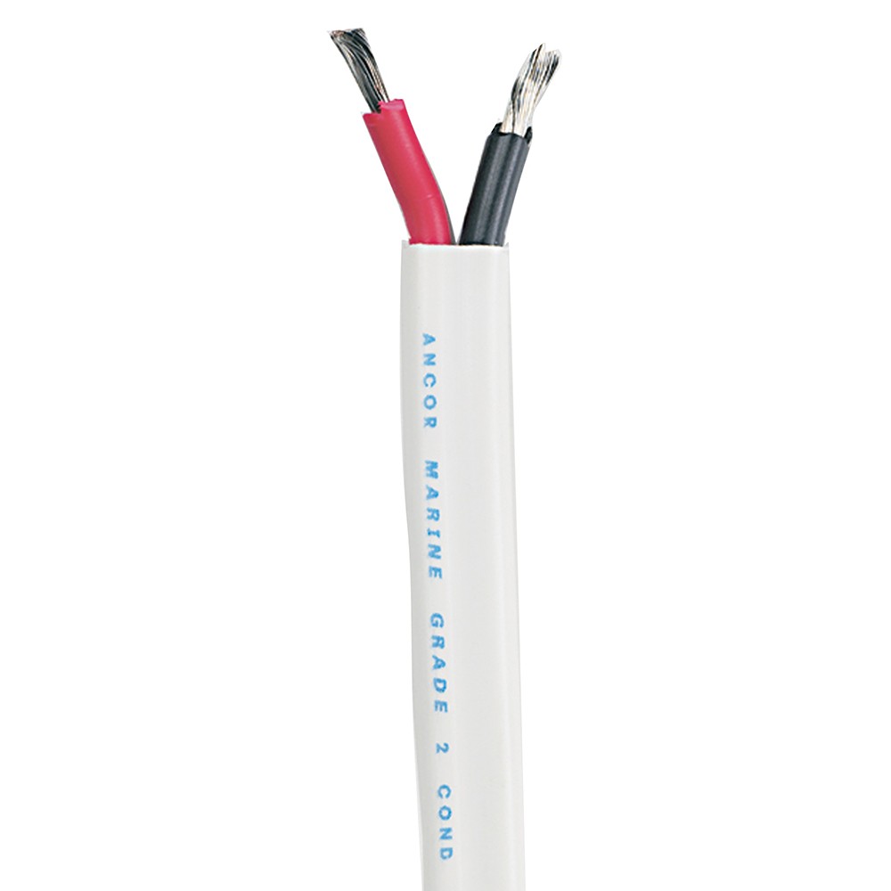 Ancor Standard Duplex Cable - Flat 10/2 AWG - 2 x 5mm² Red/Black - 250\'