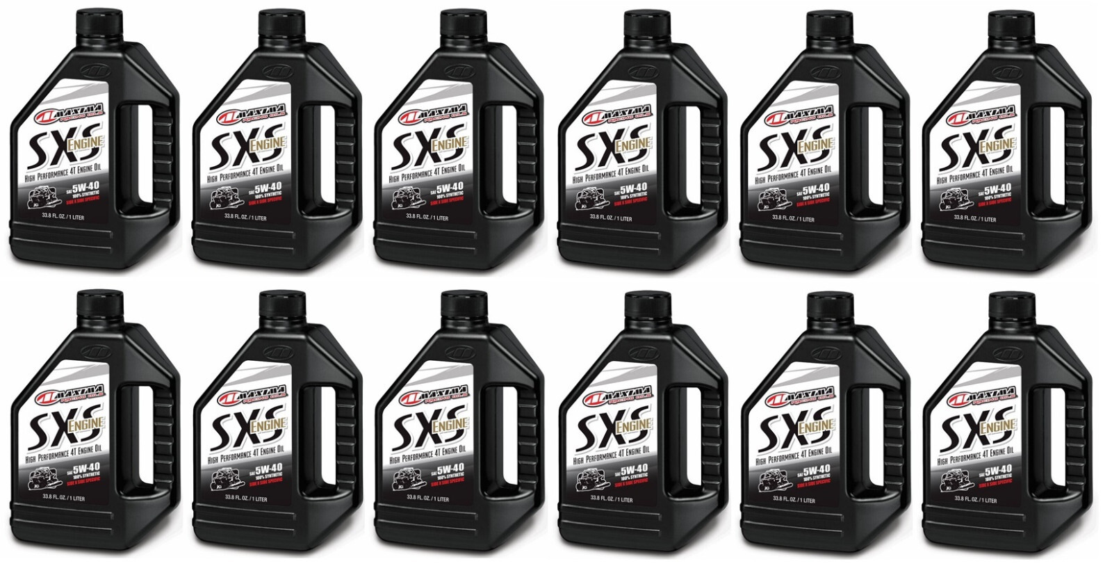 12 1L Liter Bottles Maxima SXS 5W-40 Full Synthetic UTV Side-By-Side Engine Oil 12 1L Liter Bottles Maxima SXS 5W-40 Full Synthetic UTV Side-By-Side Engine Oil